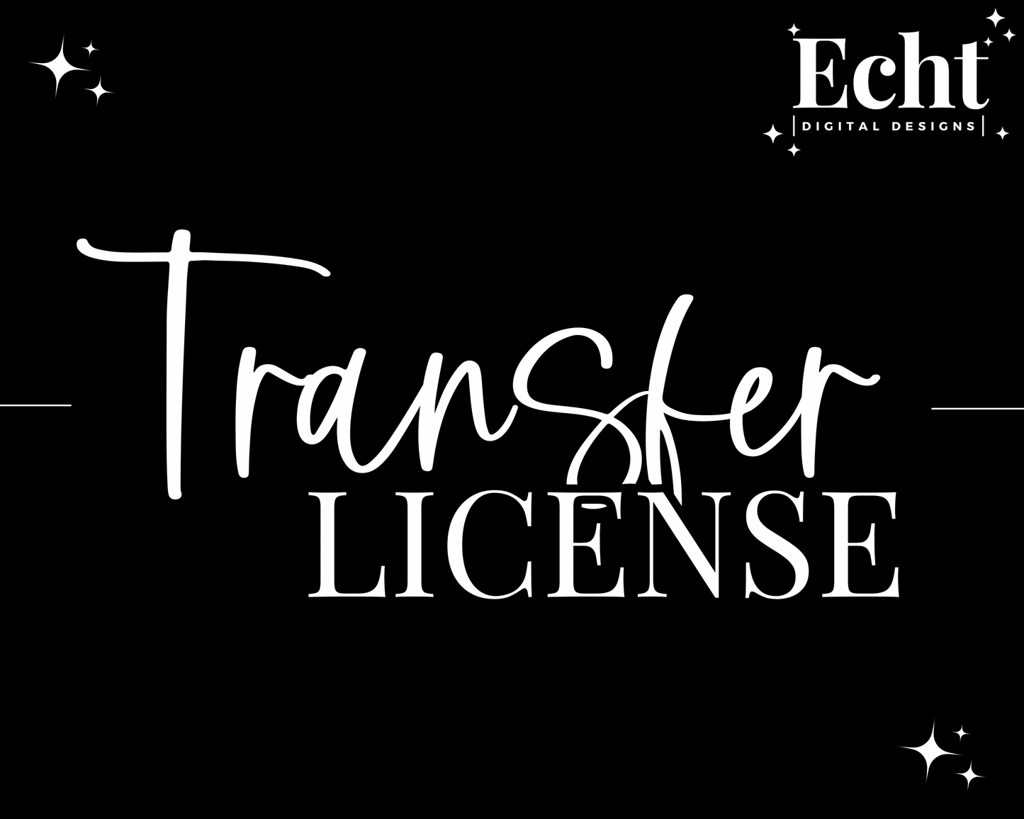 Transfer License