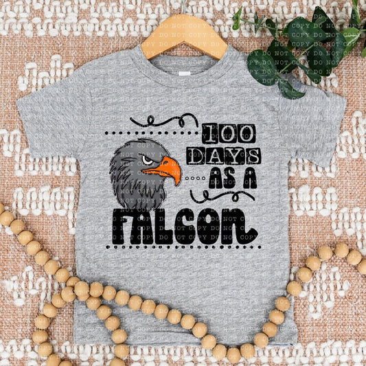 100 DAYS AS A FALCON- PNG File- Digital Download