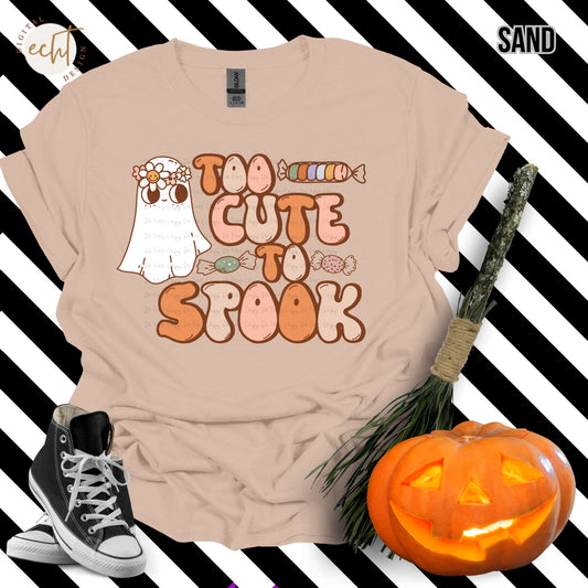 Too Cute To Spook- PNG File- Digital Download