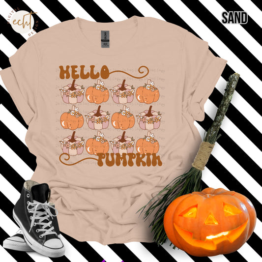 Hello Pumpkin- PNG File- Digital Download