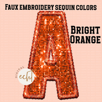 Custom Faux Sequin/Faux Embroidery Team Design- Digital Download