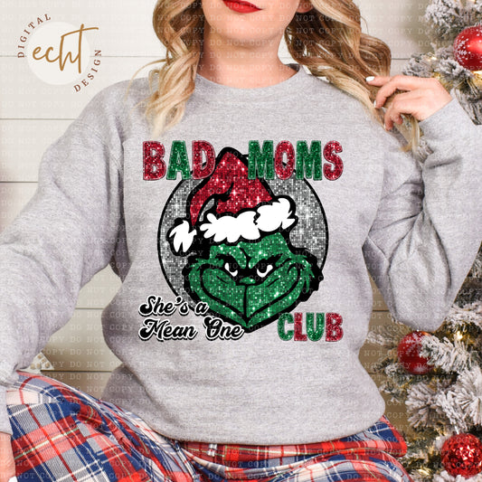 Bad Moms Christmas Design- PNG File- Digital Download