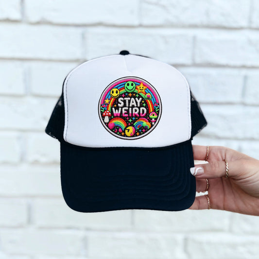 STAY WEIRD PATCH-PNG File- Digital Download