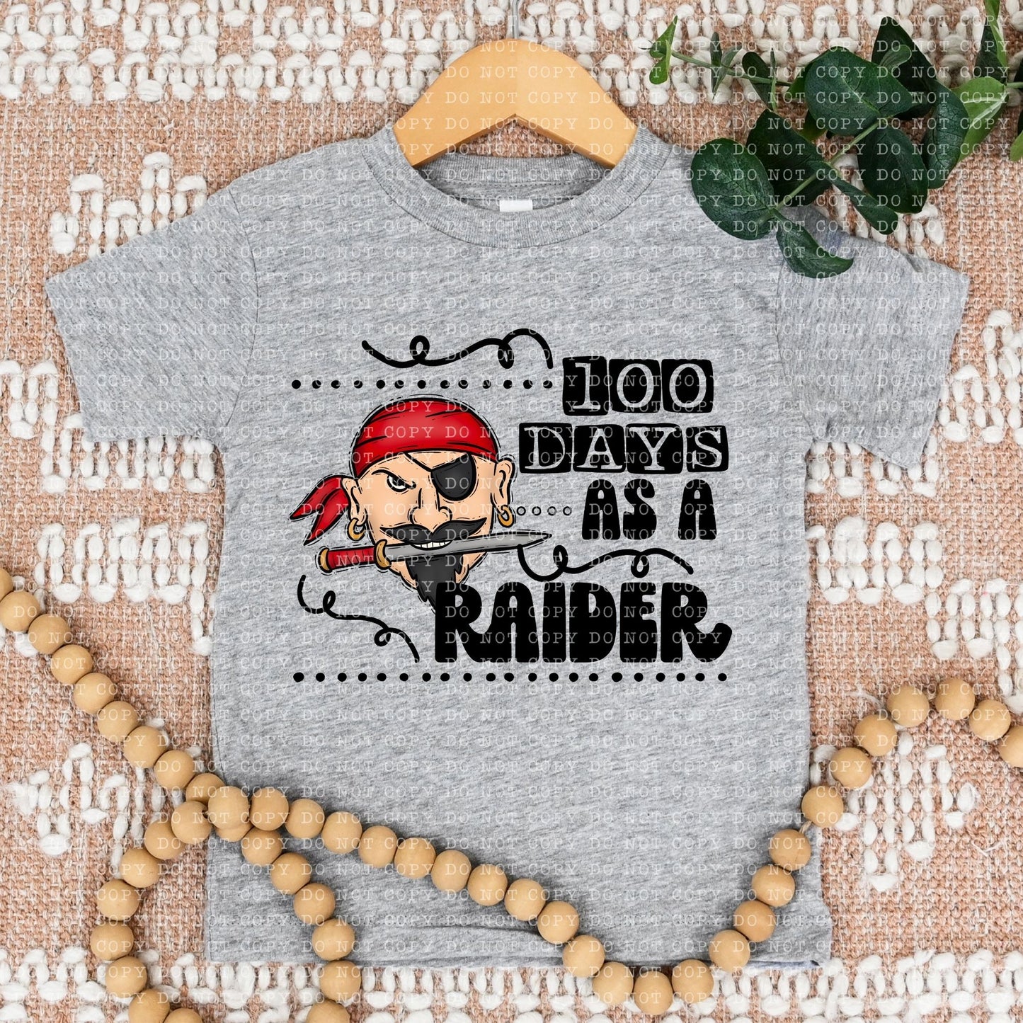 100 DAYS AS A RAIDER RED- PNG File- Digital Download