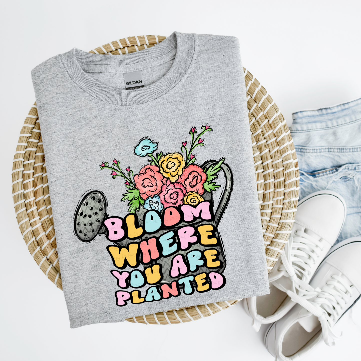 Bloom Where You Are Planted PNG Digital Download