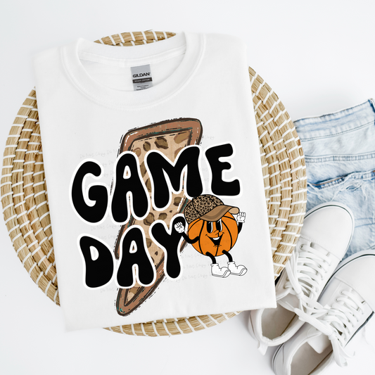 Game Day Basketball PNG Digital Download