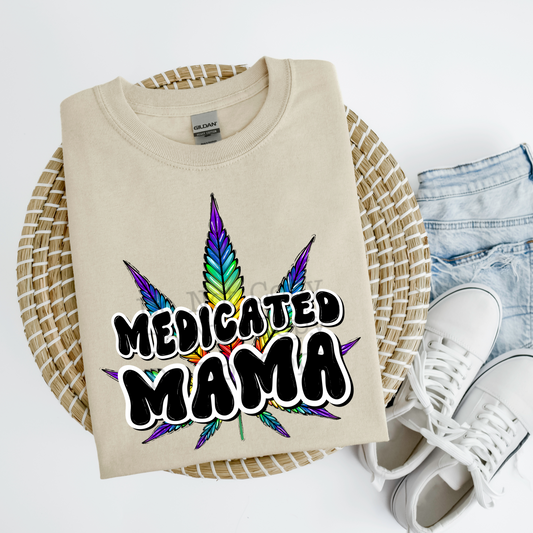 Medicated Mama PNG Digital Download