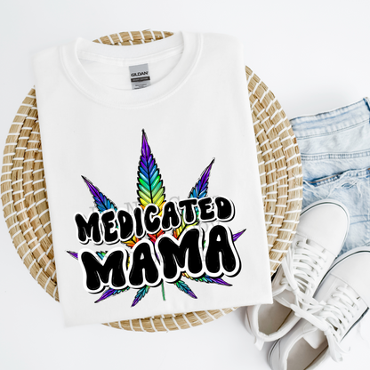 Medicated Mama PNG Digital Download