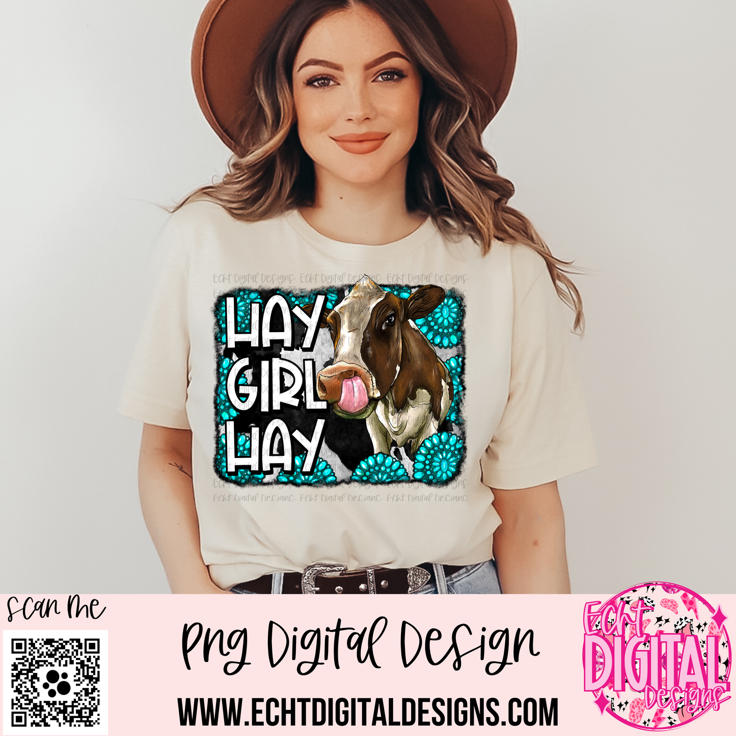Hay Girl Hay PNG Digital Download