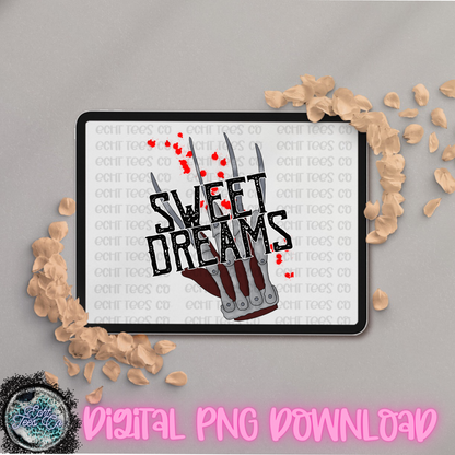 Sweet Dreams PNG Digital Download