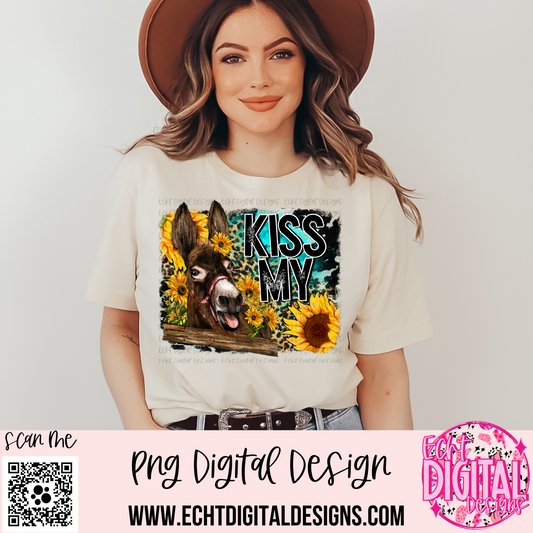 Kiss My PNG Digital Download