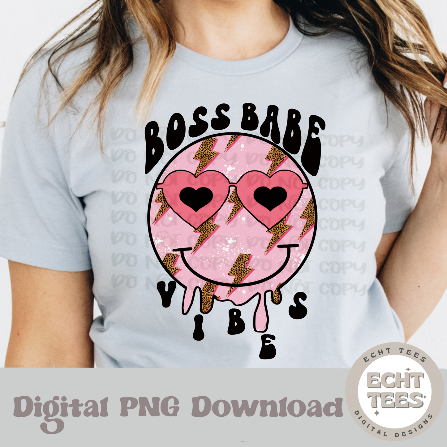 Boss babe vibes PNG Digital Download