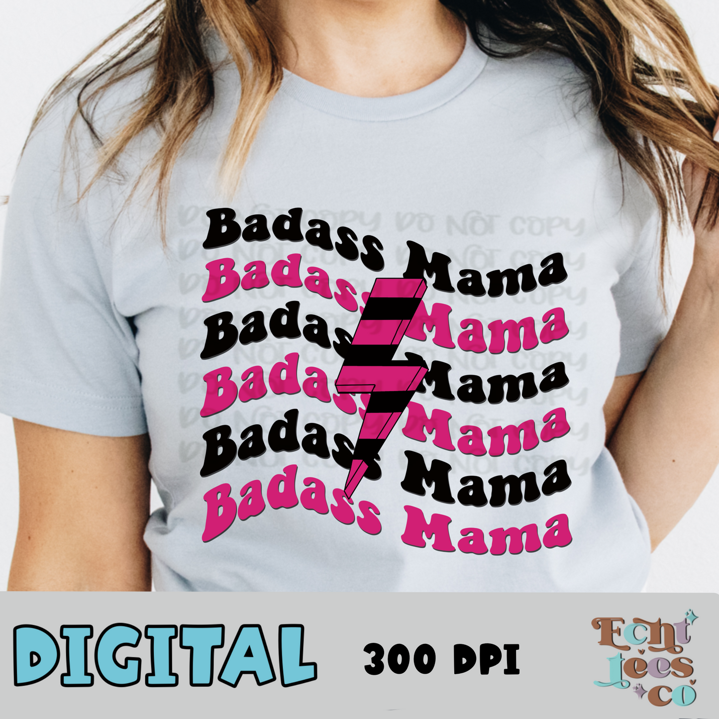 Badass Mama PNG Digital Download
