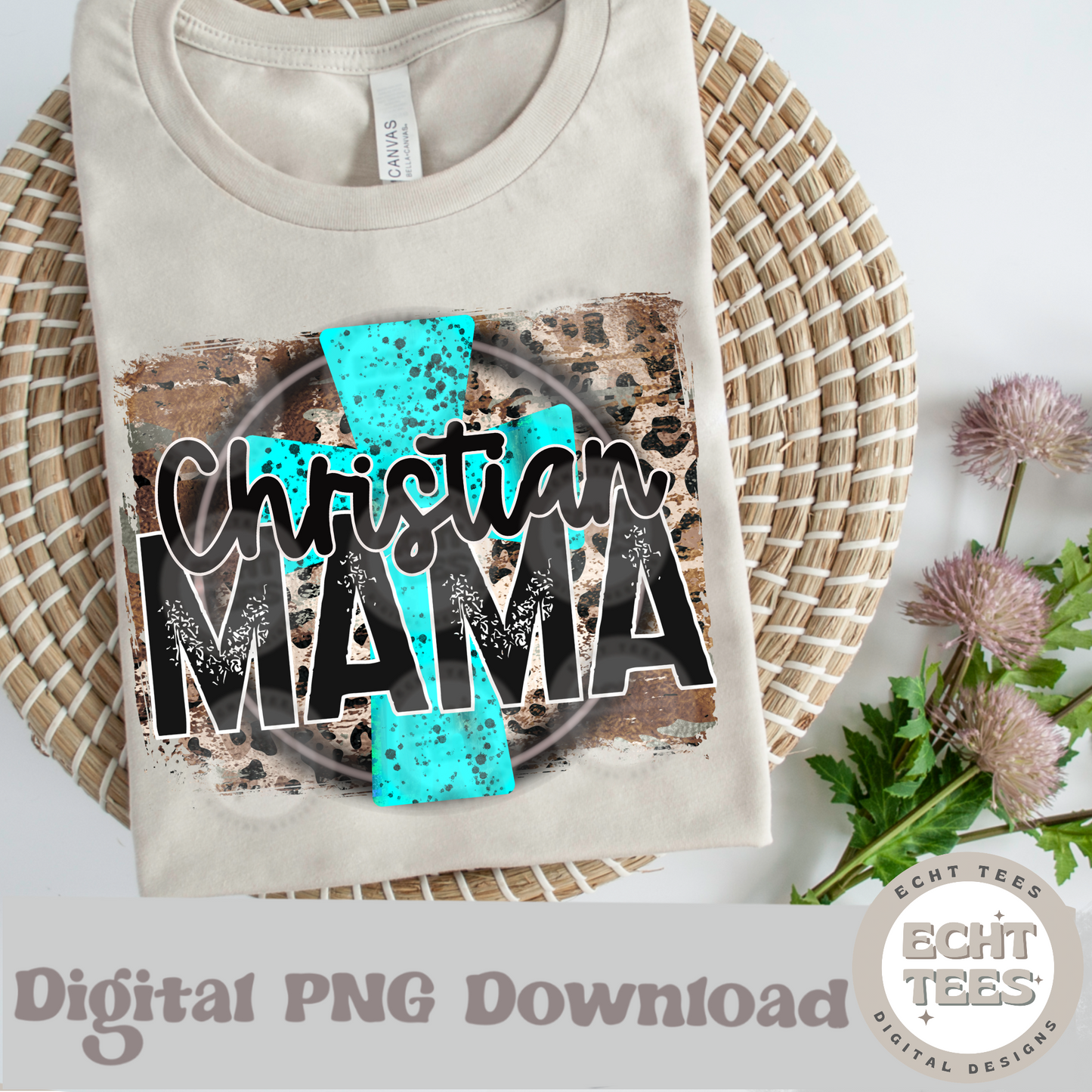 Christian Mama PNG Digital Download