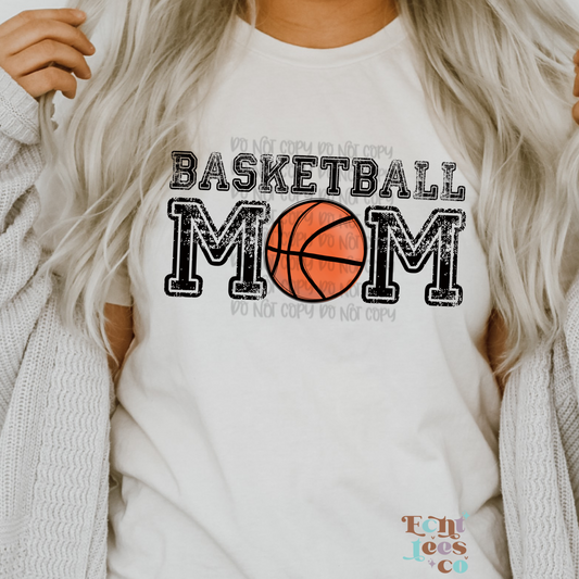 Basketball Mom PNG Digital Download