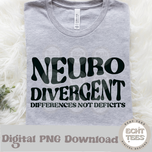 Neurodivergent PNG Digital Download
