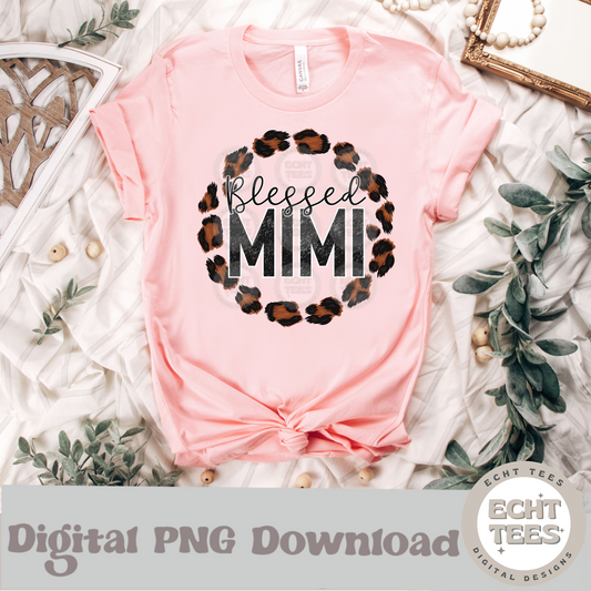 Blessed Mimi PNG Digital Download