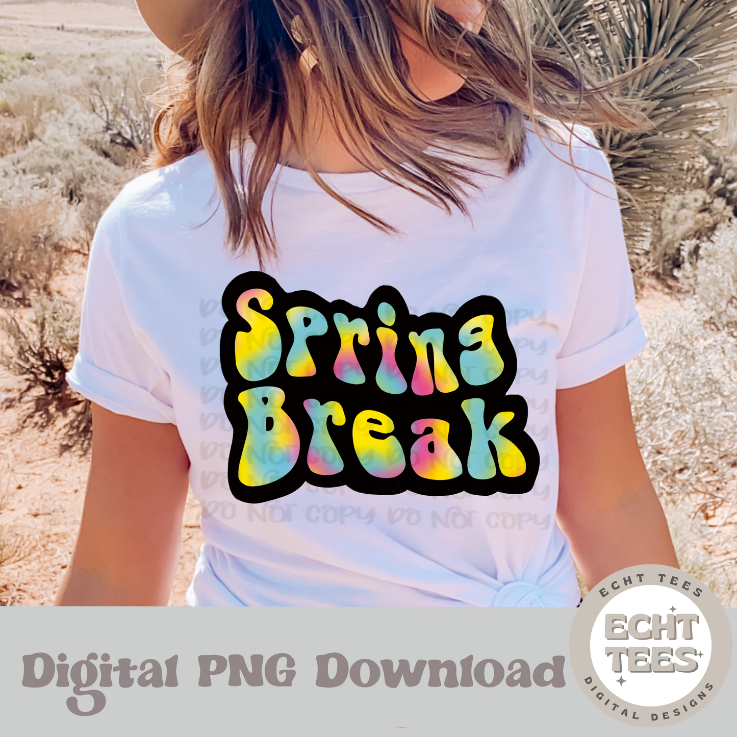 Spring break PNG Digital Download