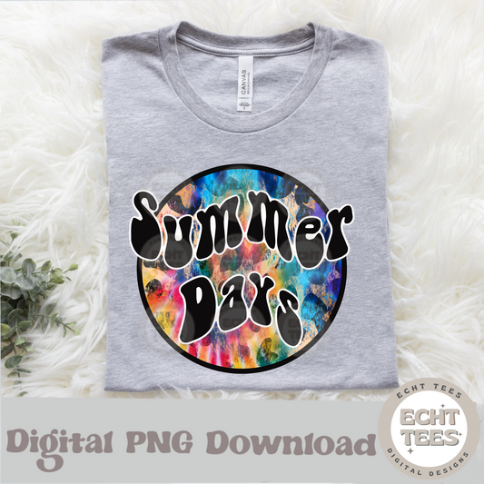 Summer days PNG Digital Download