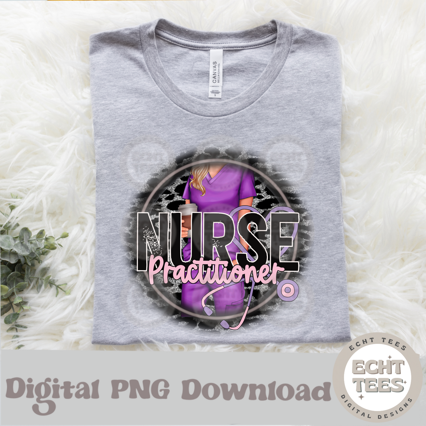 Nurse Practitioner 2 PNG Digital Download