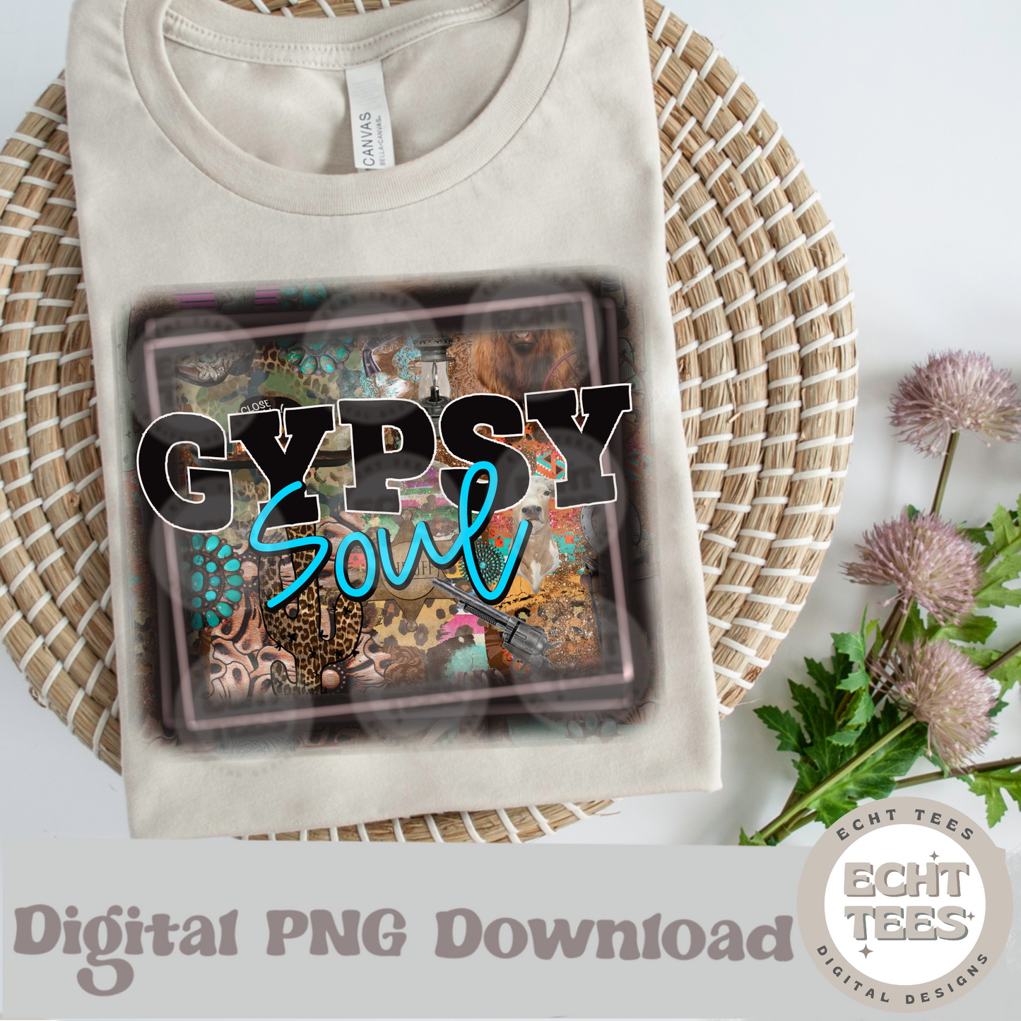 Gypsy Soul PNG Digital Download