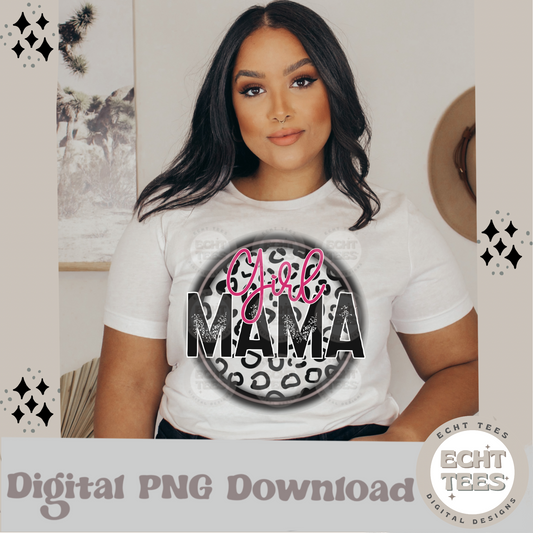 Girl Mama PNG Digital Download