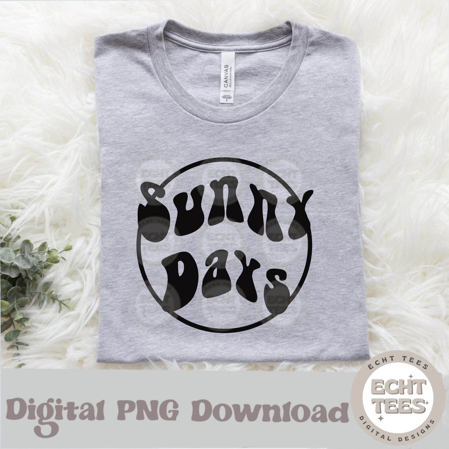 Sunny days PNG Digital Download