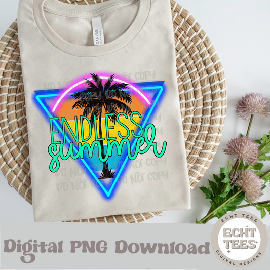 Endless Summer PNG Digital Download
