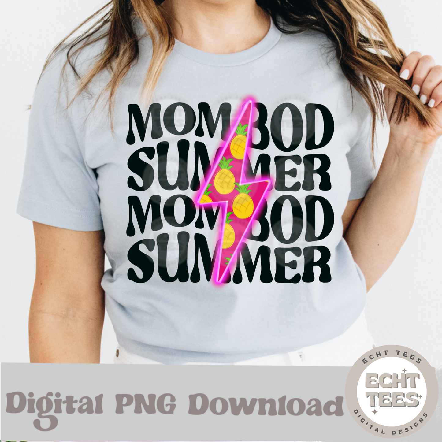 Mom Bod Summer PNG Digital Download