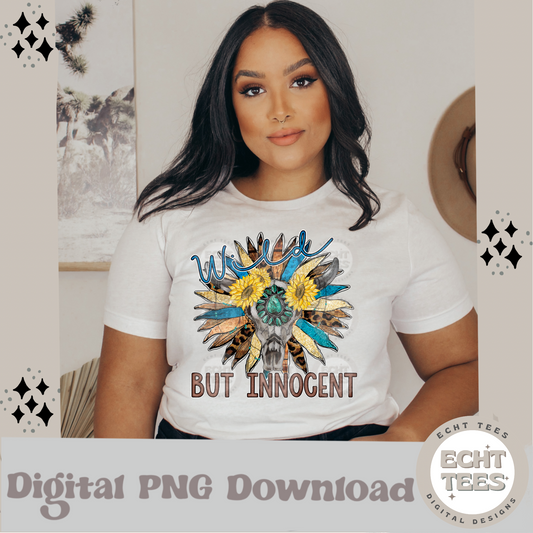 Wild but Innocent (2) PNG Digital Download