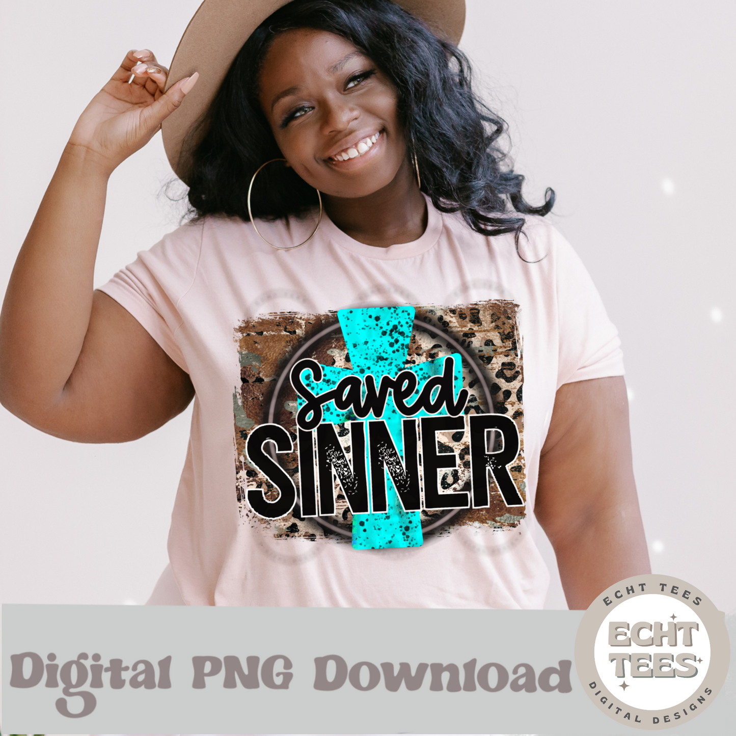 Saved Sinner PNG Digital Download