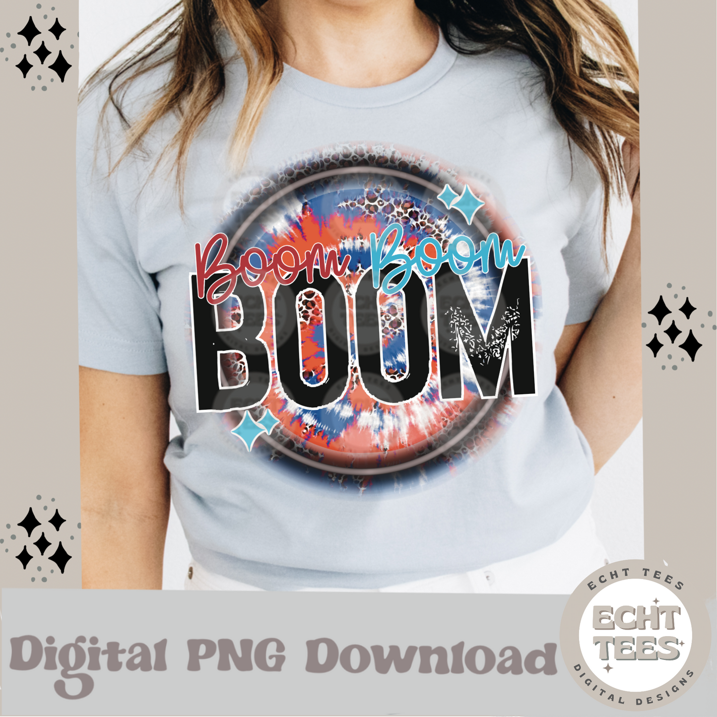 Boom Boom Boom PNG Digital Download