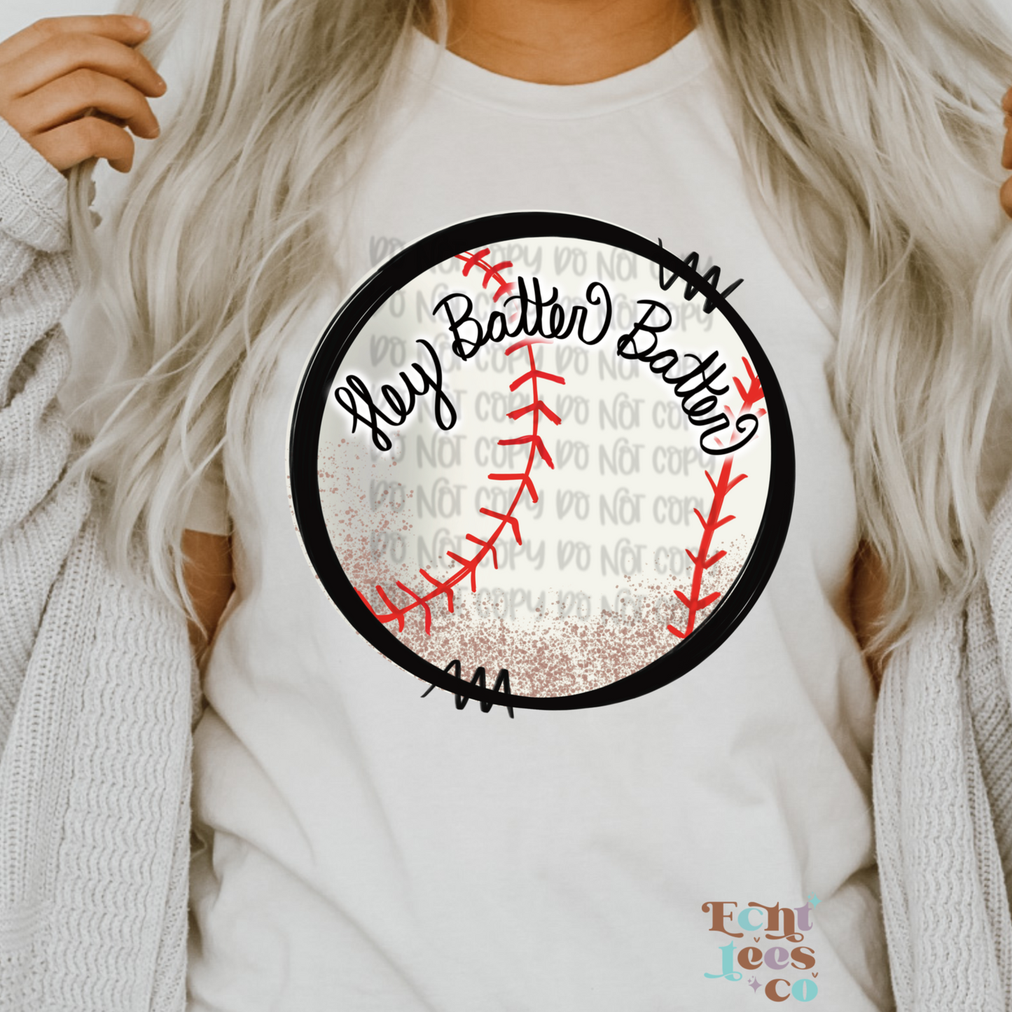 Hey Batter Batter Baseball PNG Digital Download