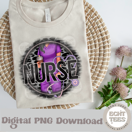 Nurse Style 1 PNG Digital Download