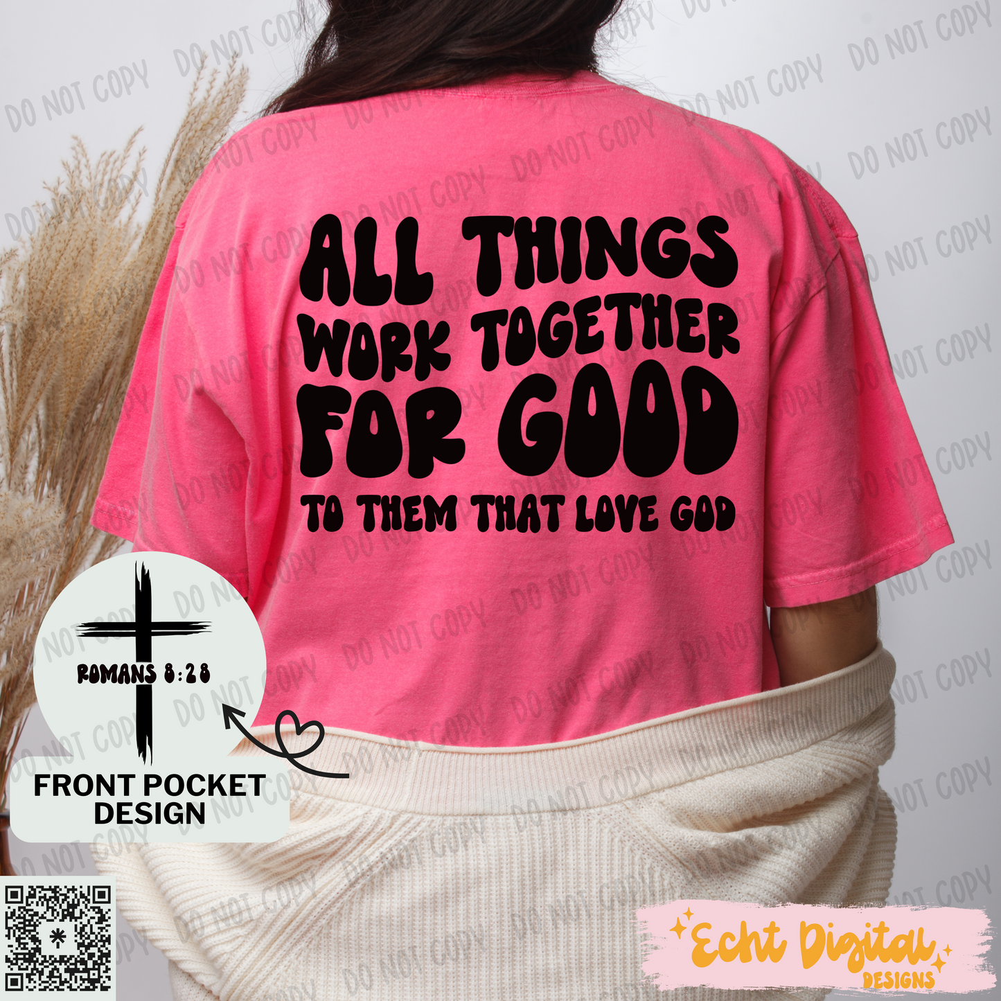 All things work together for good PNG Digital Download