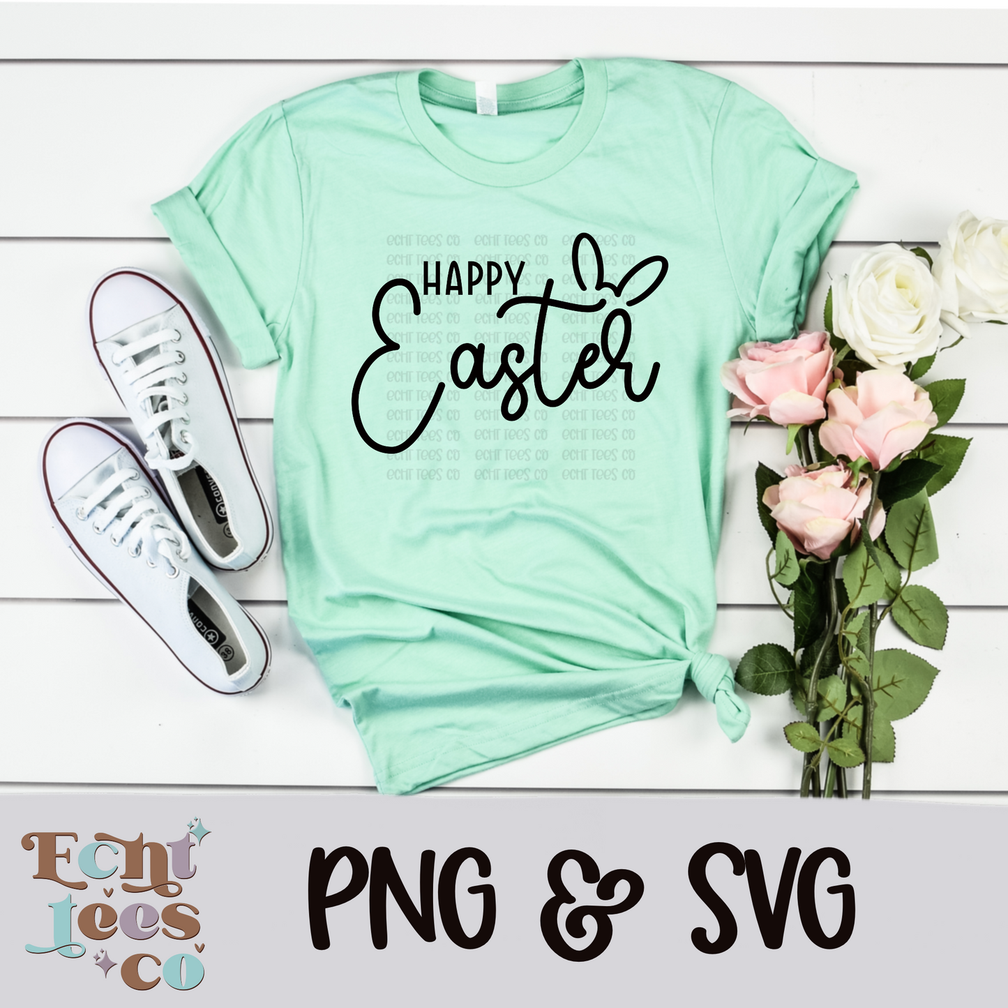 Happy Easter PNG Digital Download