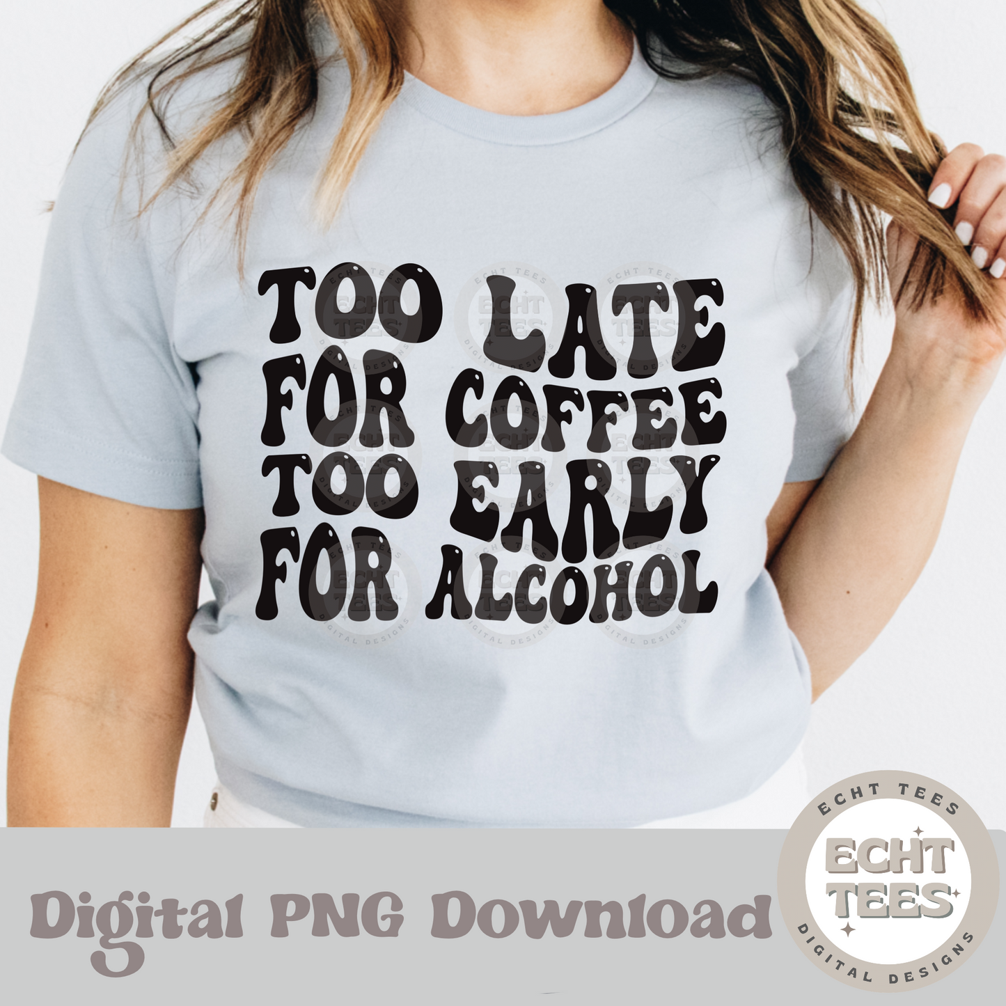 Too late for coffee Digital Download