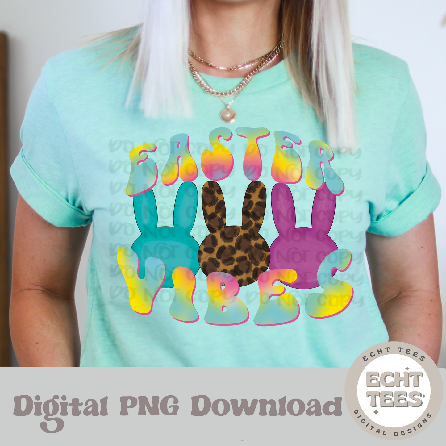 Easter Vibes PNG Digital Download