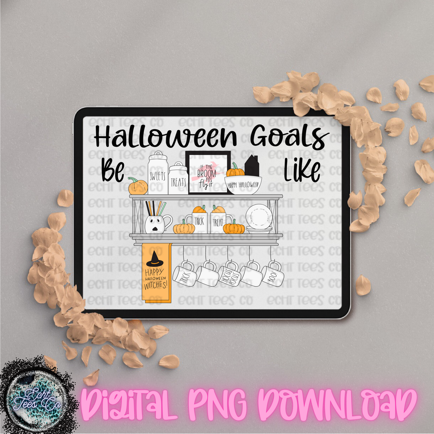 Halloween Goals PNG Digital Download
