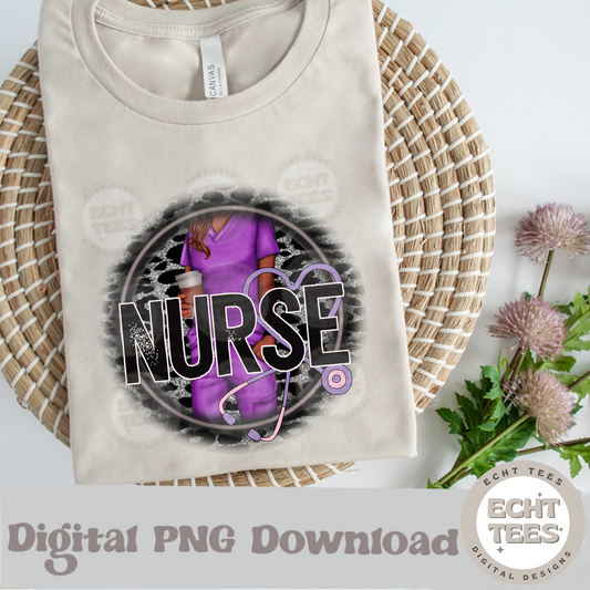 Nurse Style 3 PNG Digital Download